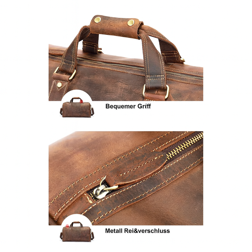 Wochenendtasche aus Leder | BEAUFORT