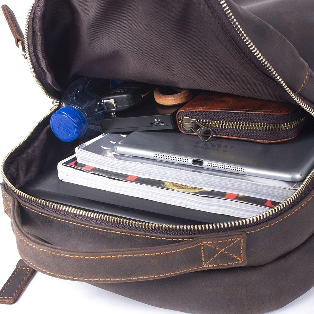 Rucksack aus hellbraunem Leder | TOLEDO