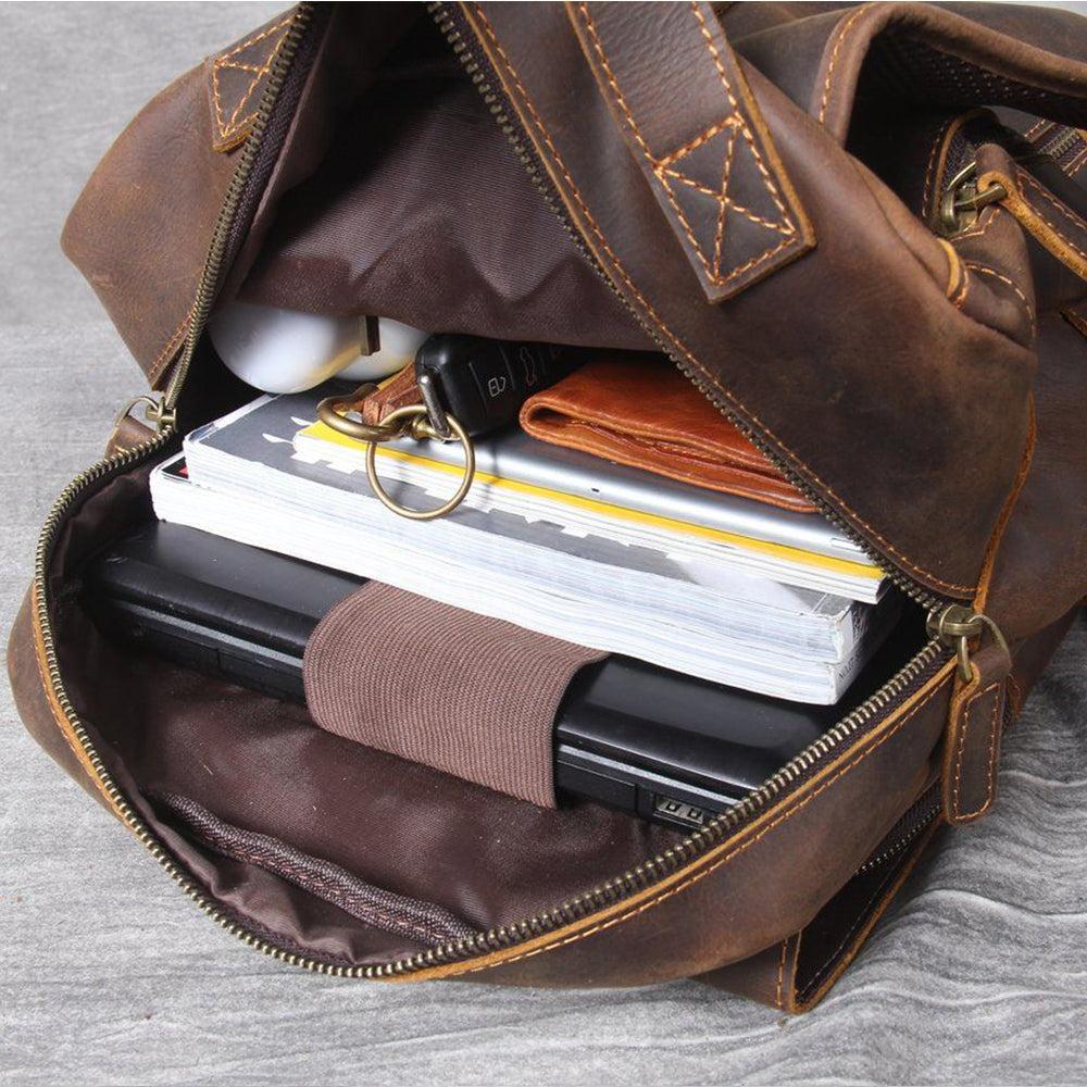 Rucksack aus hellbraunem Leder | MORITZ