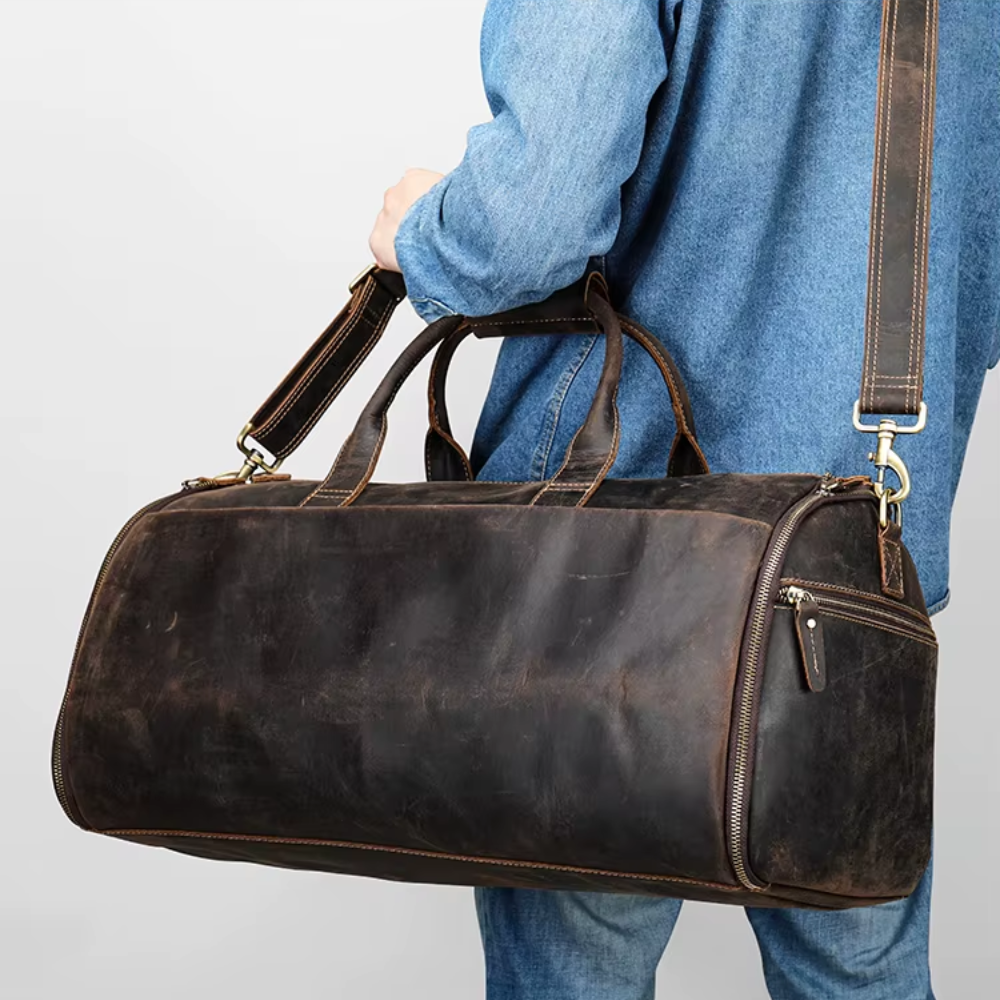 Faltbare Ledertasche | FALUN
