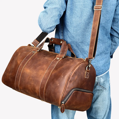 Wochenendtasche aus Leder | BEAUFORT