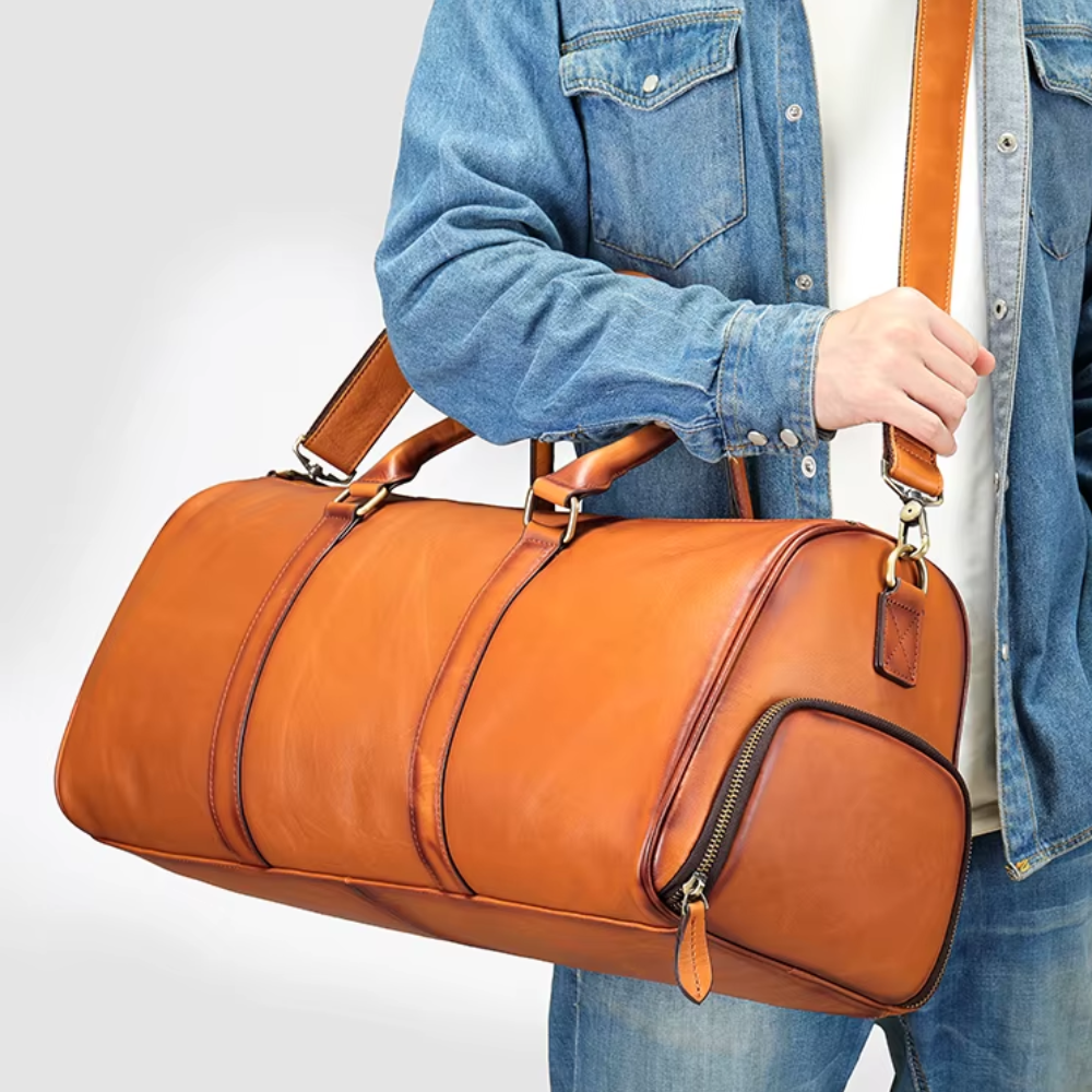Echte Leder Reisetasche | CHAMBERY