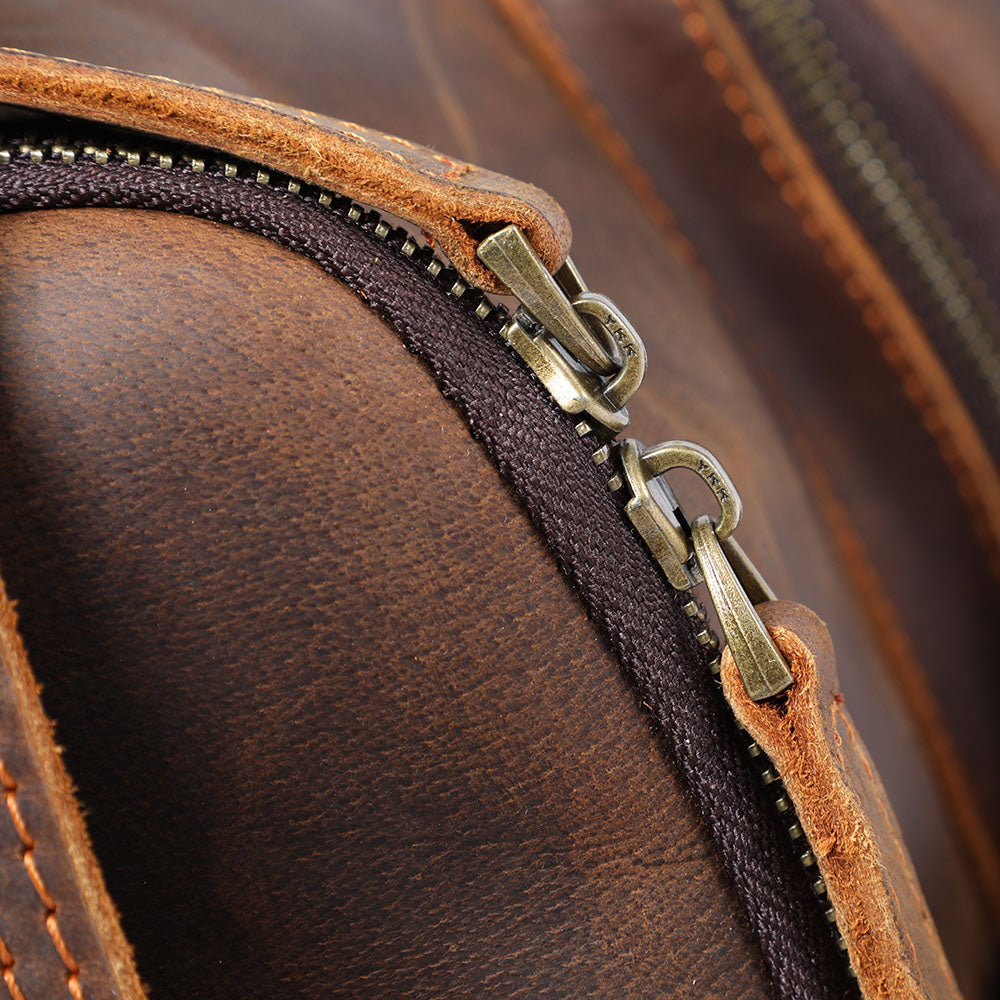 Leder-Laptop-Rucksack | KALMAR