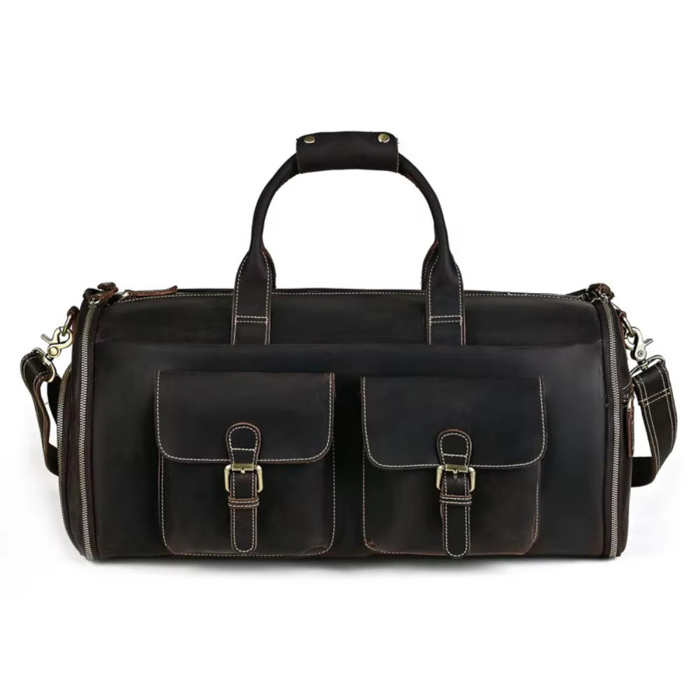 Faltbare Ledertasche | KAPRUN