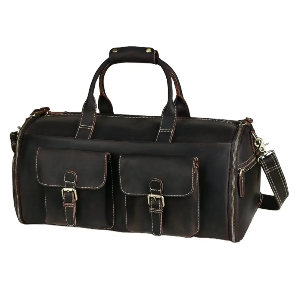 Faltbare Ledertasche | KAPRUN