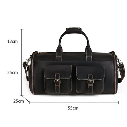 Faltbare Ledertasche | KAPRUN