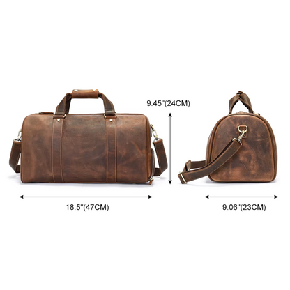 Wochenendtasche aus Leder | BEAUFORT