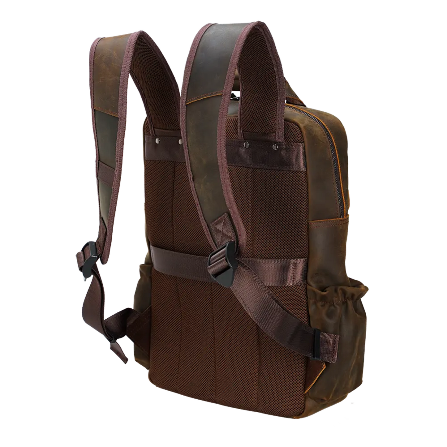 Leder-Laptop-Rucksack | DAVOS