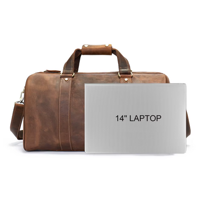 Wochenendtasche aus Leder | BEAUFORT