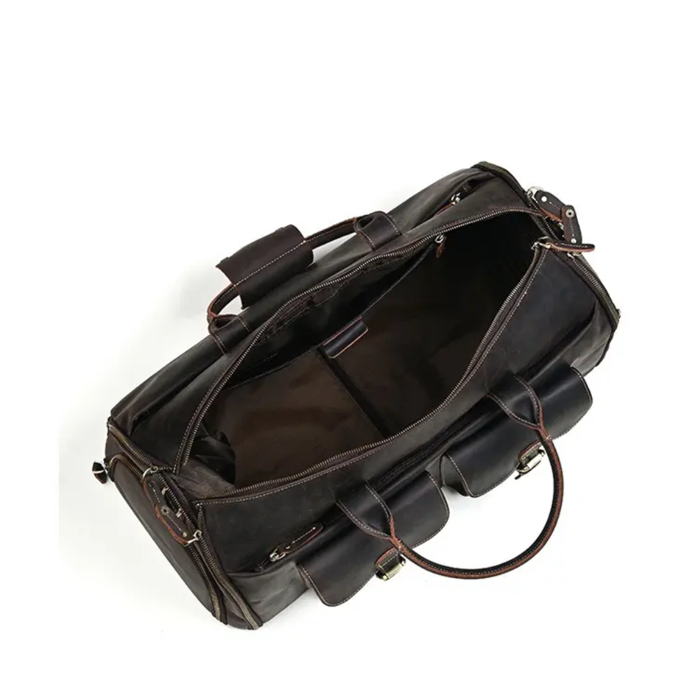 Faltbare Ledertasche | KAPRUN