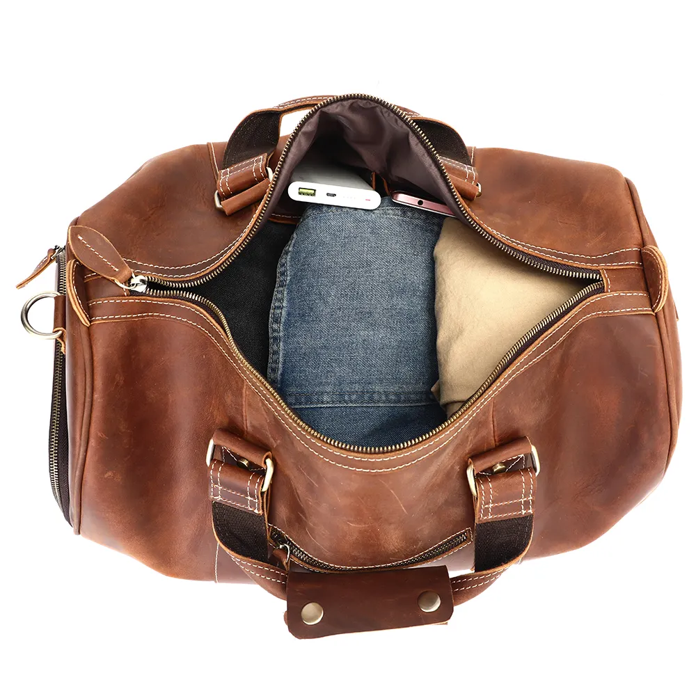 Wochenendtasche aus Leder | BEAUFORT