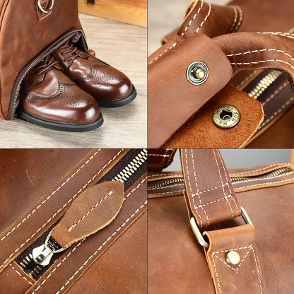 Wochenendtasche aus Leder | BEAUFORT