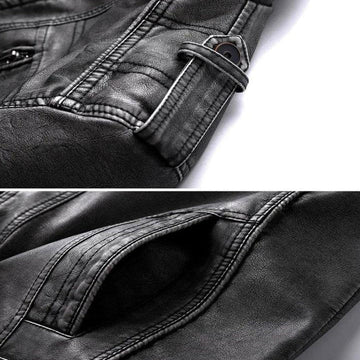 Stilvolle Urban Edge Lederjacke für einen trendigen Look