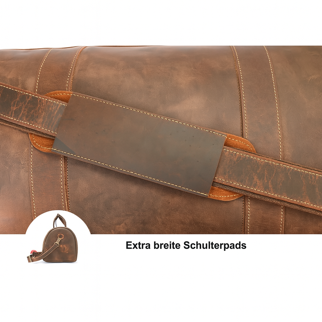 Wochenendtasche aus Leder | BEAUFORT