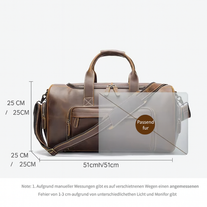 Reisetasche aus echtem Leder | PORI