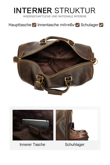 Wasserdichte Ledertasche | BORAS