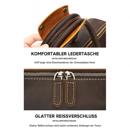 Wasserdichte Ledertasche | BORAS