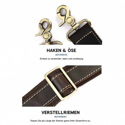 Wasserdichte Ledertasche | BORAS