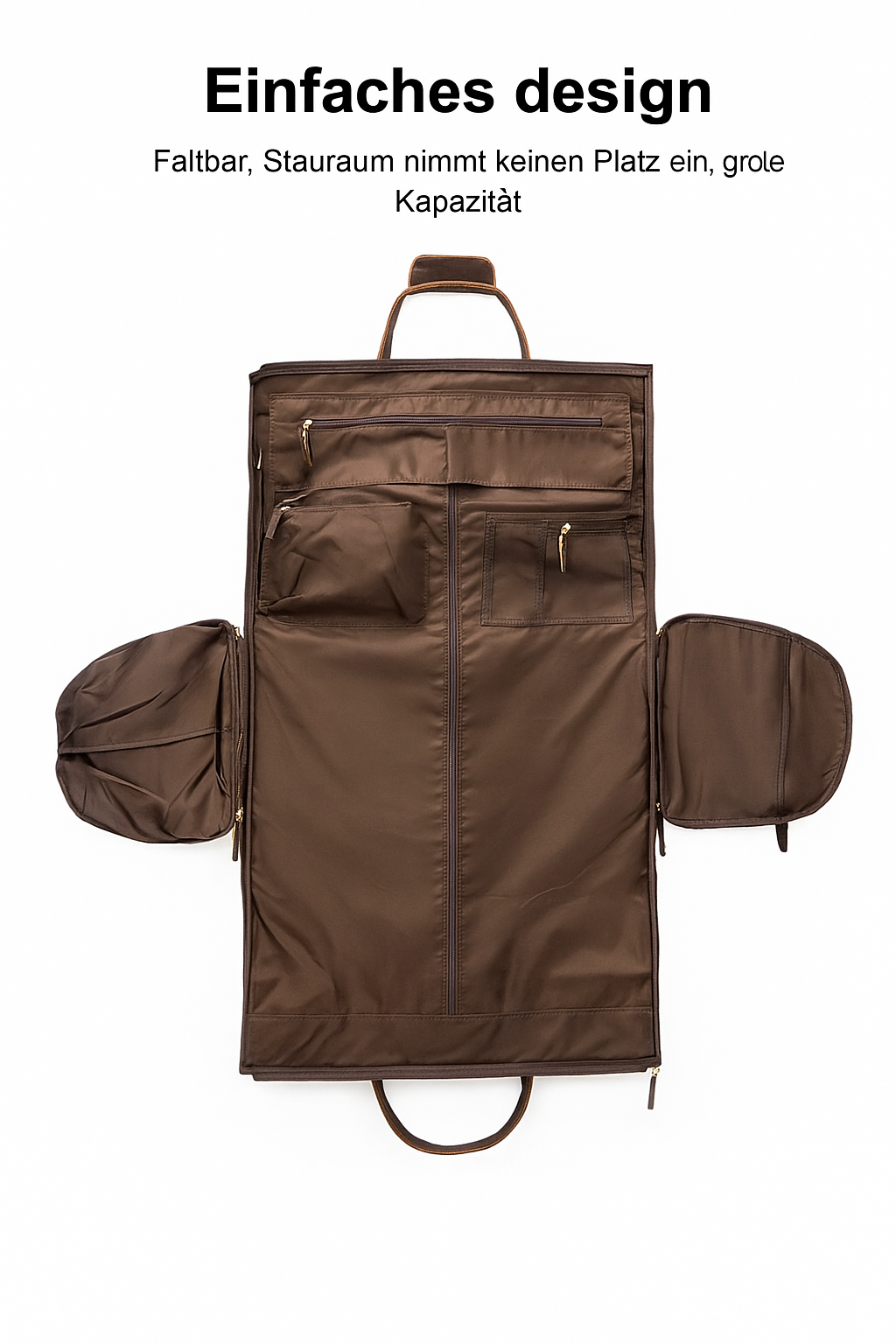 Faltbare Ledertasche | FALUN