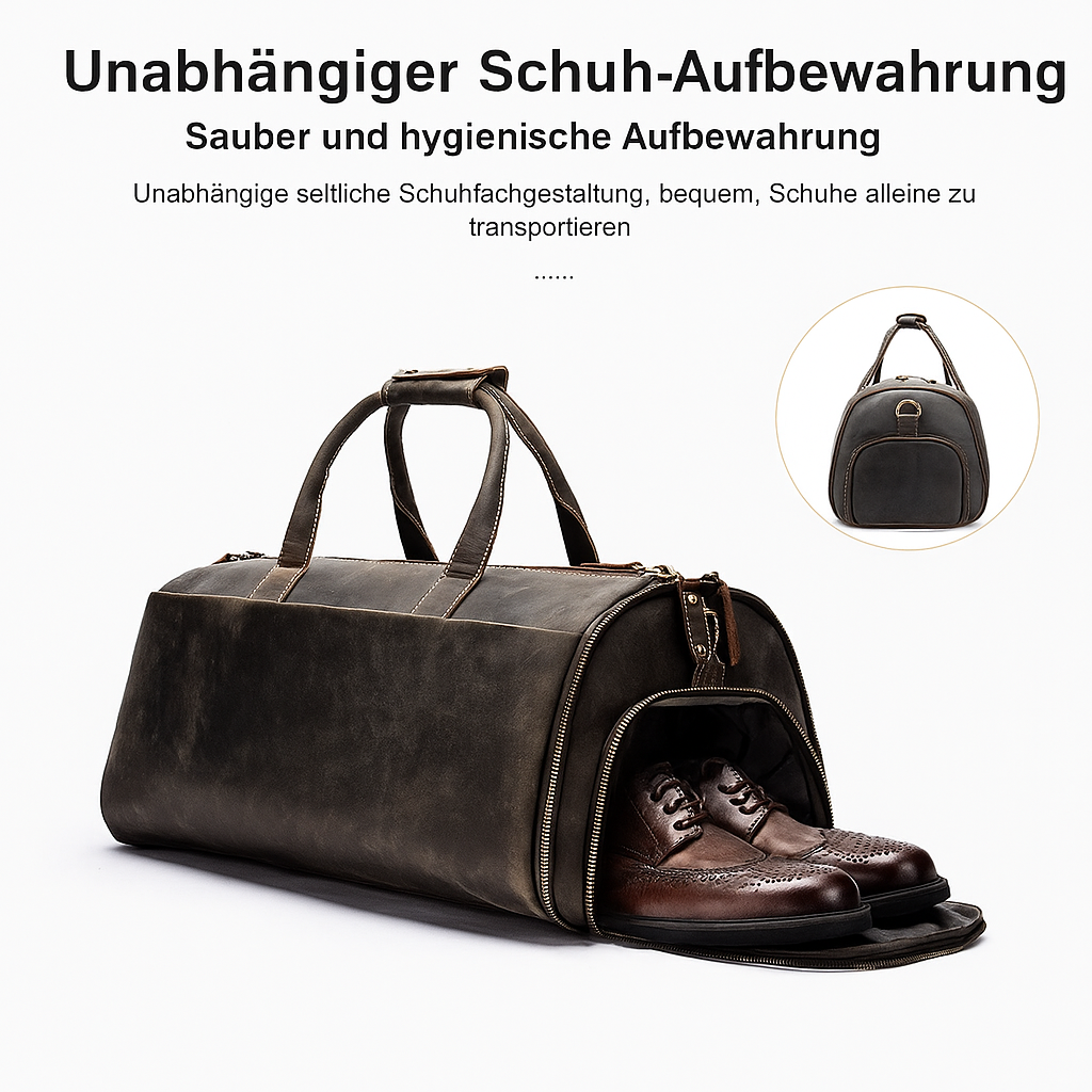 Faltbare Ledertasche | FALUN