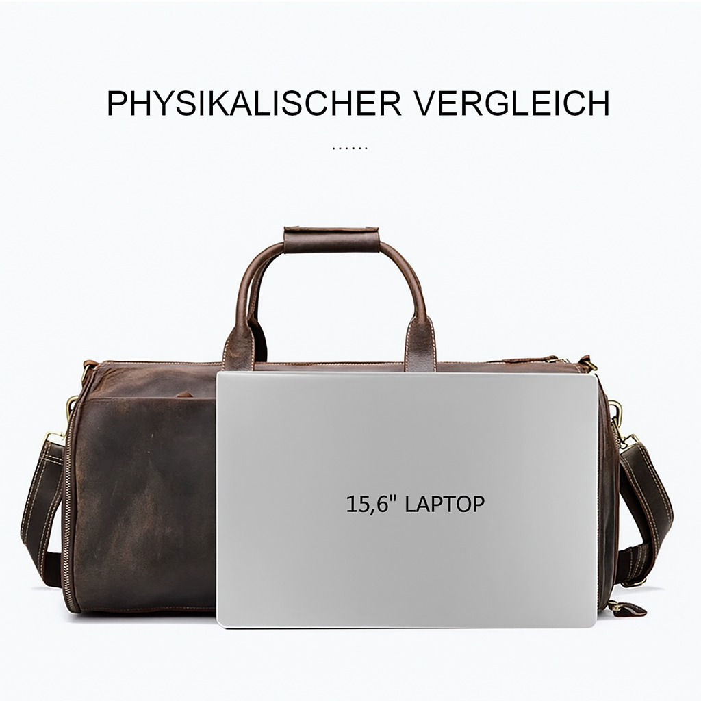 Faltbare Ledertasche | FALUN