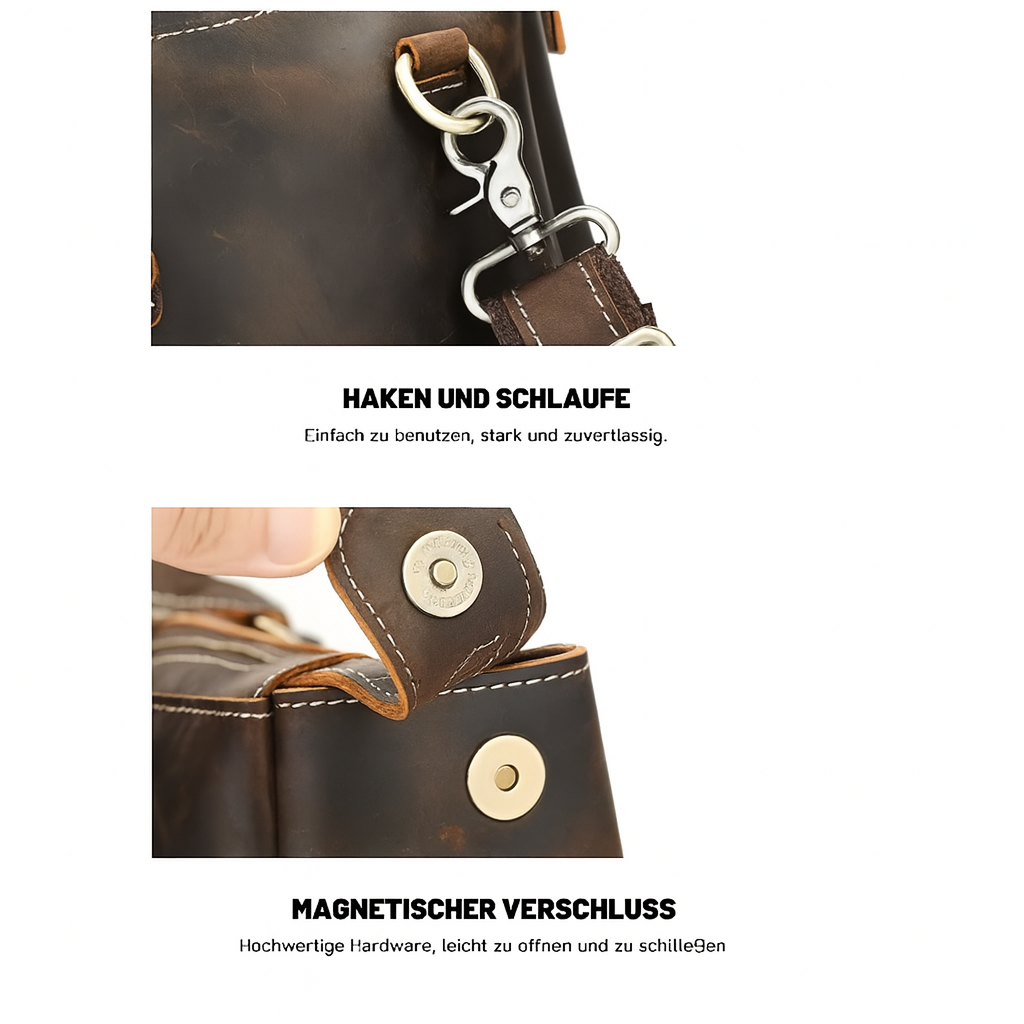 Große Leder-Reisetasche | ALBERTVILLE