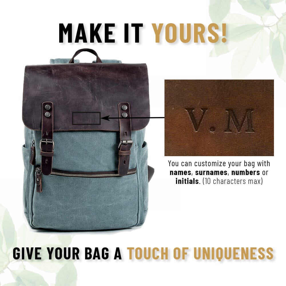 Baumwoll-Canvas-Rucksack | REINE