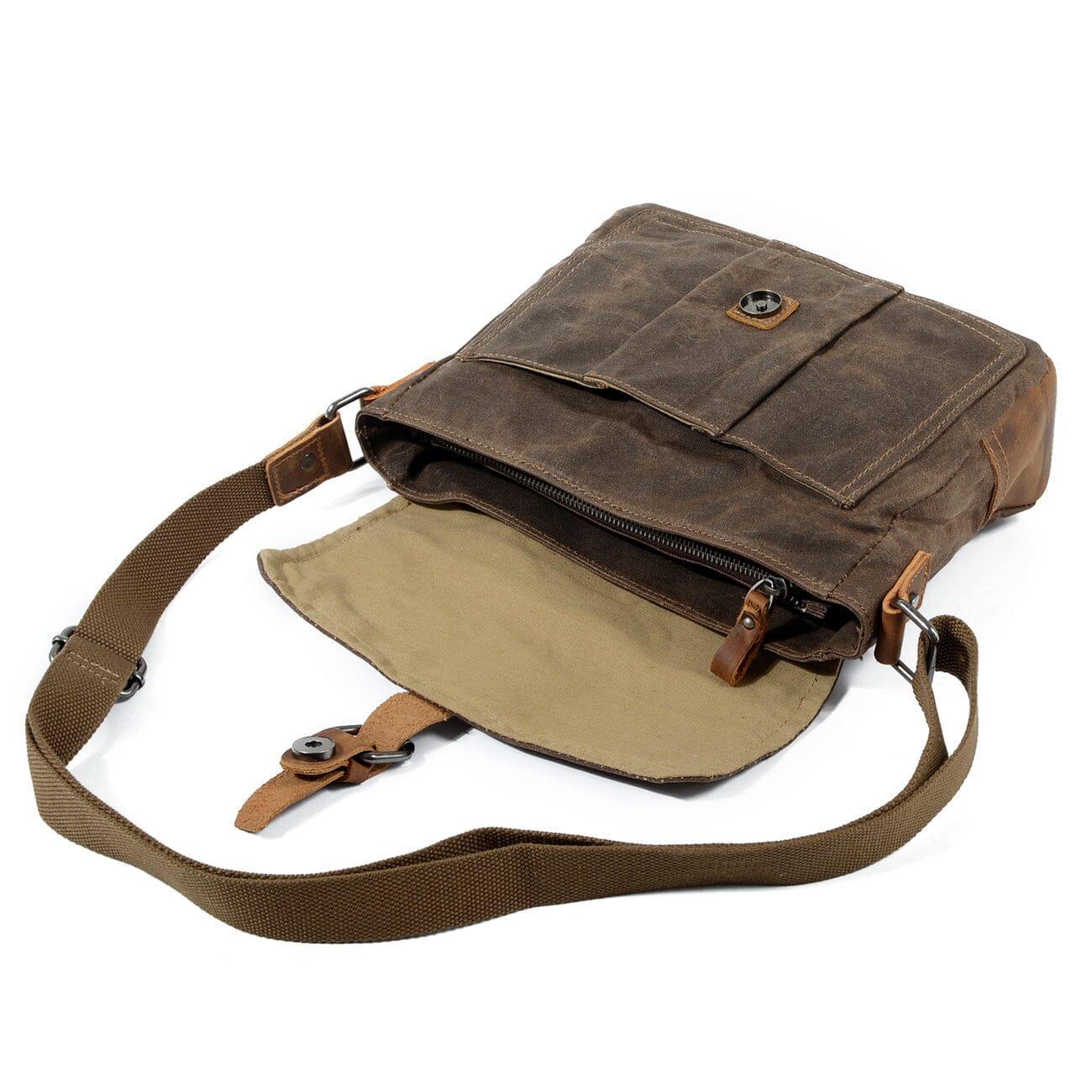 Kleine Canvas-Messenger-Tasche | HEIDELBERG