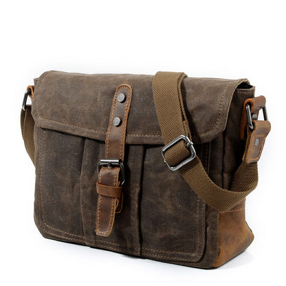 Kleine Canvas-Messenger-Tasche | HEIDELBERG