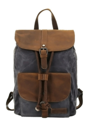 Rucksack aus gewachstem Canvas | OSLO