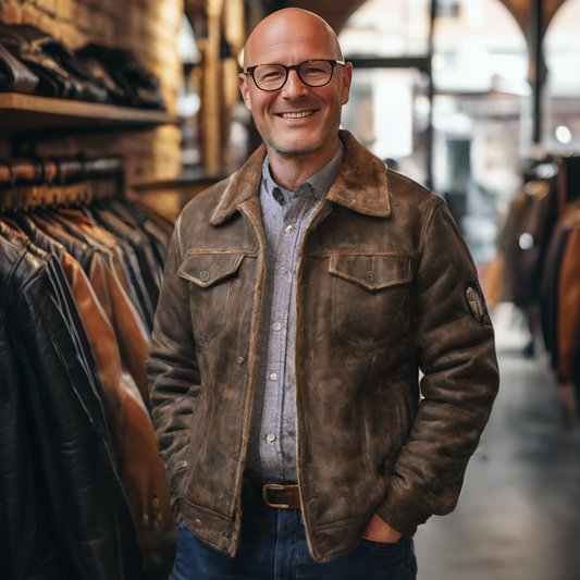 Flight Streak Luxus-Lederjacke für einen mutigen und stilvollen Look