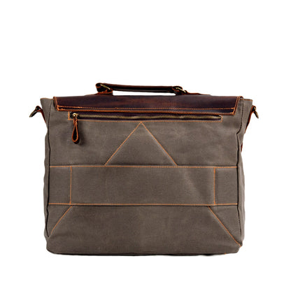 Vintage-Messenger-Tasche aus Canvas | ANSEN