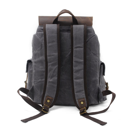 Rucksack aus gewachstem Canvas | COPENHAGEN