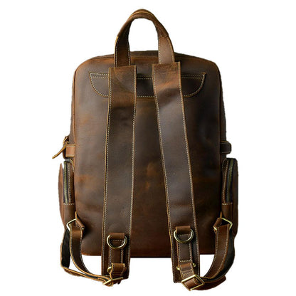 Brauner Lederrucksack | BASEL