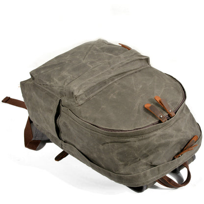 Vintage-Canvas-Buchtasche | AMSTERDAM