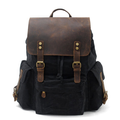Rucksack aus gewachstem Canvas | COPENHAGEN