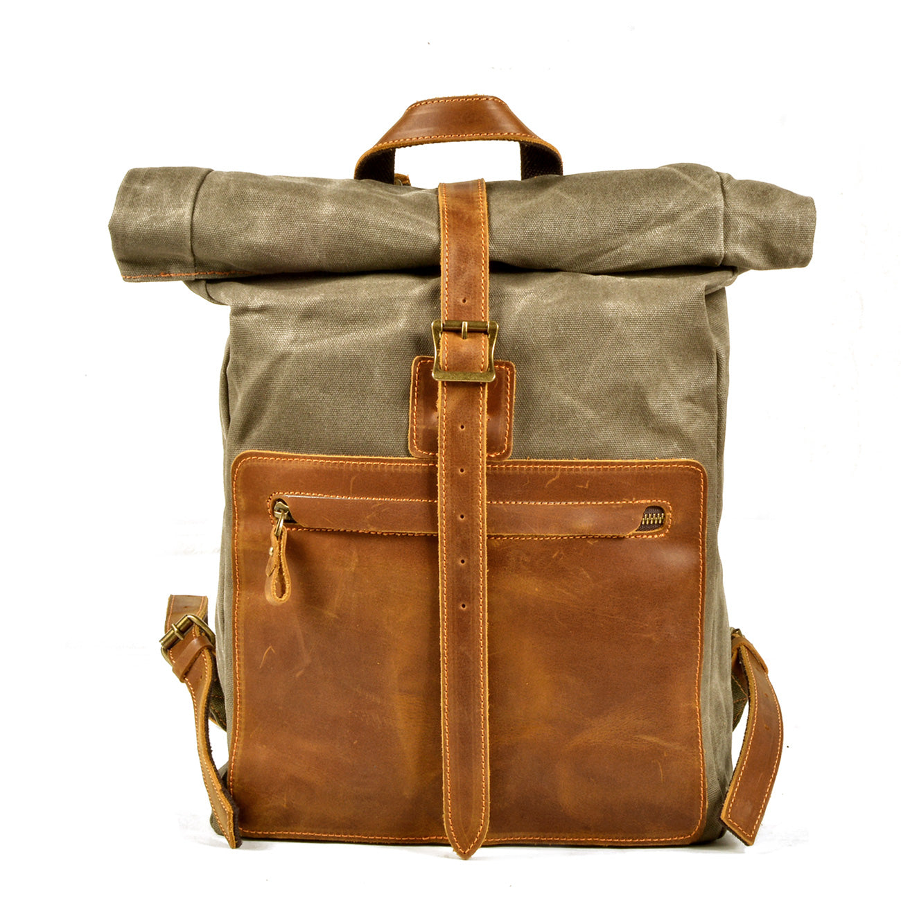 Rucksack aus gewachster Canvas | LISBON