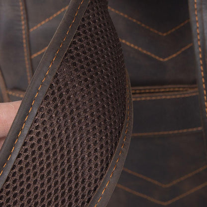 Leder-Laptoptasche | MOLDE