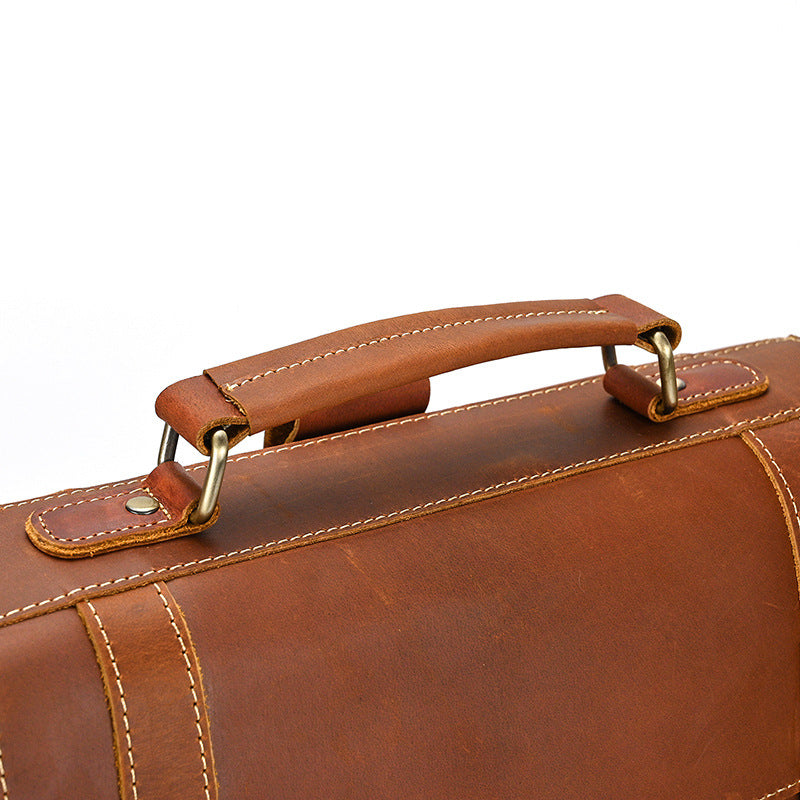 Leder-Rucksack mit umklappbarer Rückseite | GIRONA