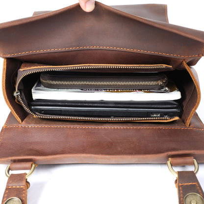 Rucksack aus Vollnarbenleder | KENWAY