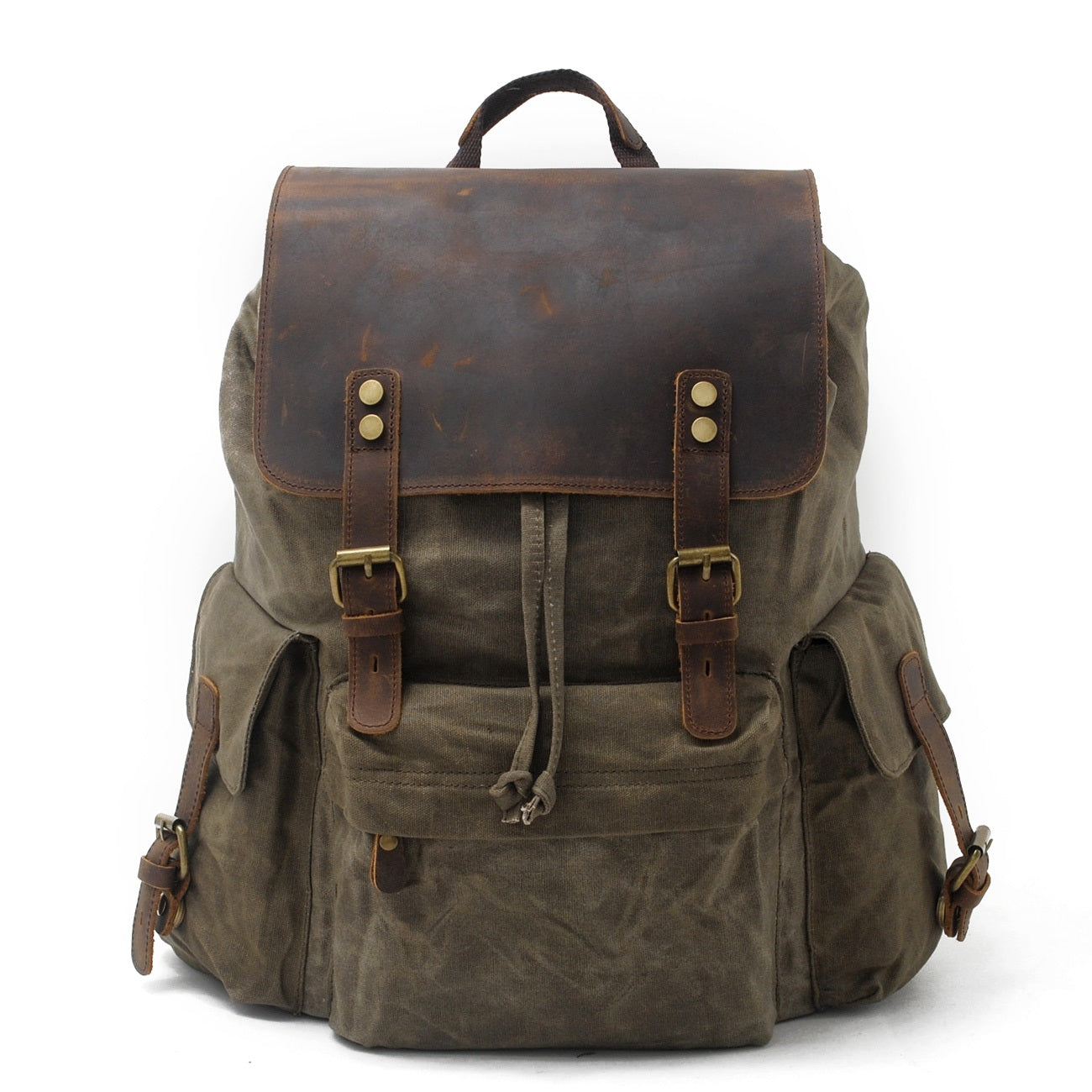 Rucksack aus gewachstem Canvas | COPENHAGEN