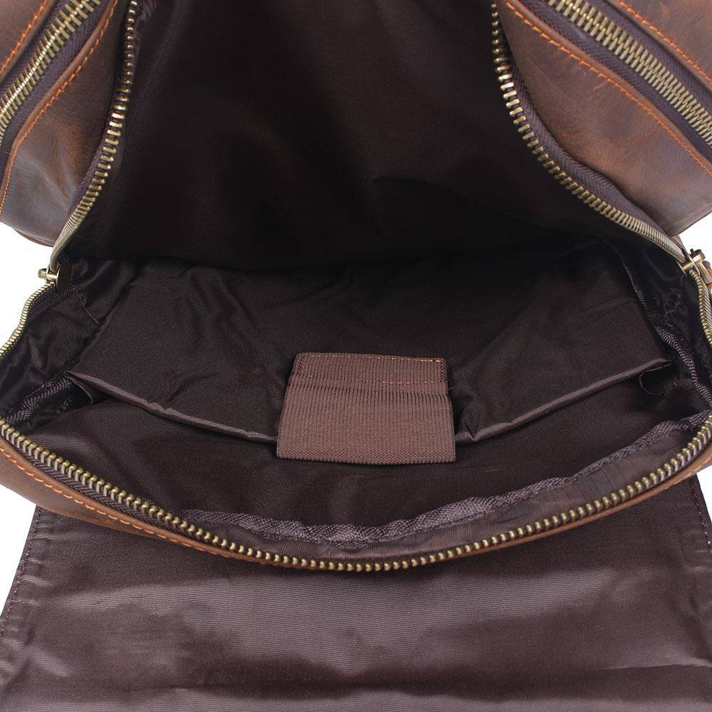 Brauner Lederrucksack | BIEFELD