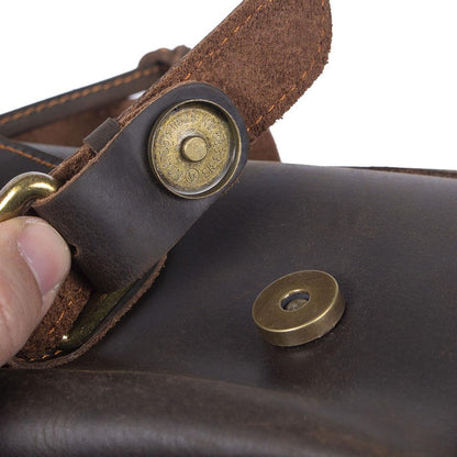 Leder-Laptoptasche | MOLDE