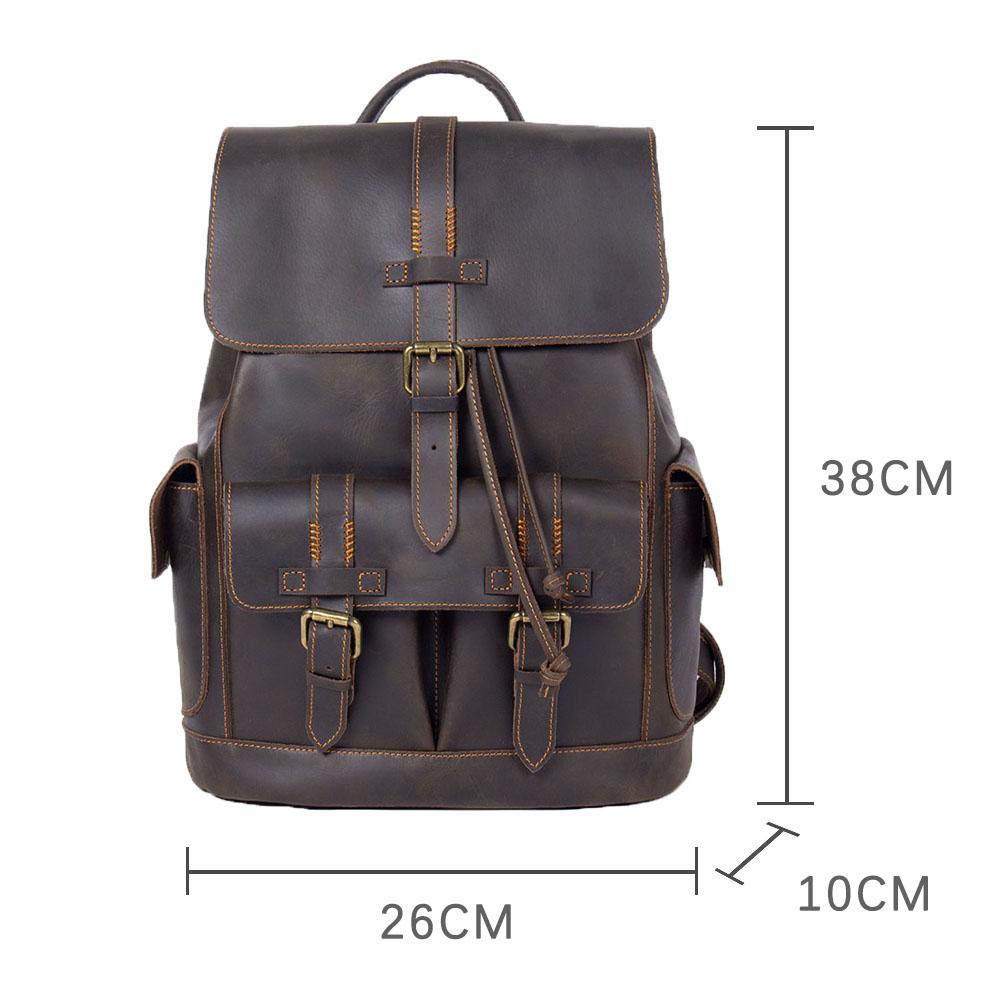 Leder-Laptoptasche | MOLDE