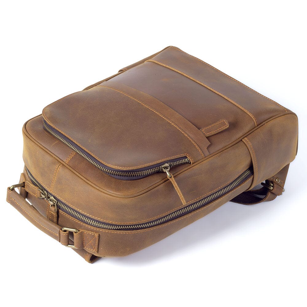 Rucksack aus echtem Leder | OXFORD