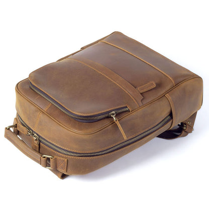 Rucksack aus echtem Leder | OXFORD