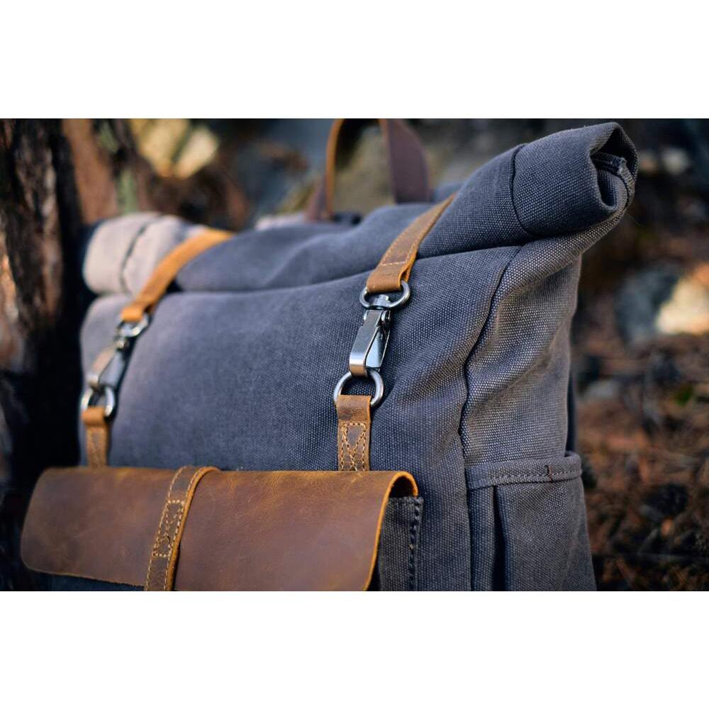 Retro-Rucksack aus Canvas | ZURICH