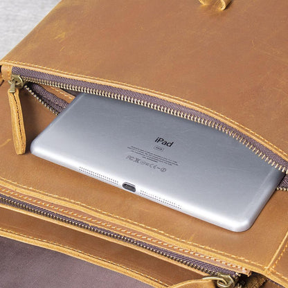 Leder-Businessrucksack | LUGANO