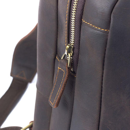 Rucksack aus hellbraunem Leder | TOLEDO