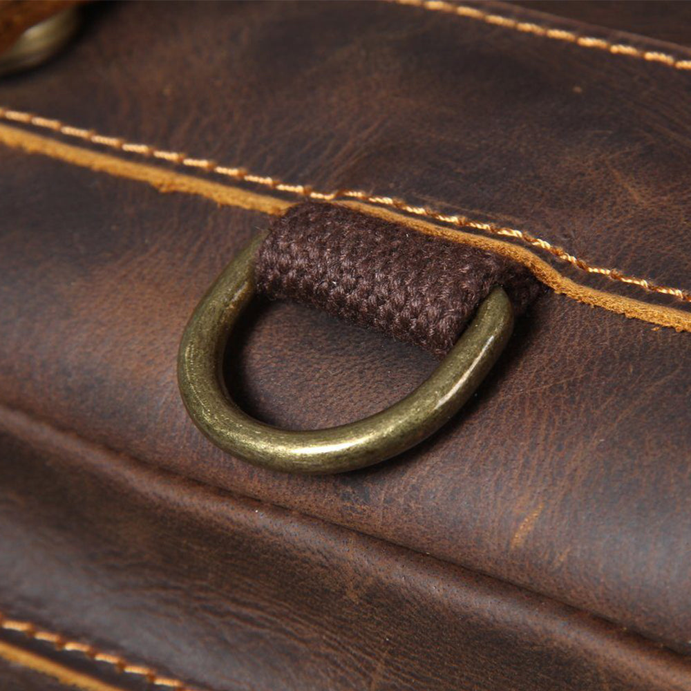 Rucksack aus hellbraunem Leder | MORITZ